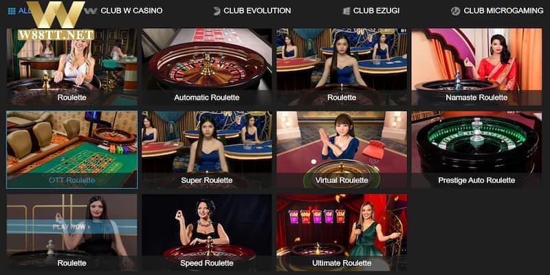 Top game Casino trực tuyến phổ biến nhất năm 2024 gọi tên Roulette